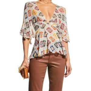 Sachin and Babi empire waist top